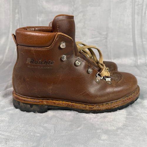 Vtg raichle boots brown - raichle,